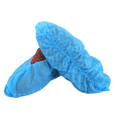 China Hot Sale 30gsm Medical Care Nonwoven Disposable Medical Shoe Covers High Quality Shoe Cover for sale