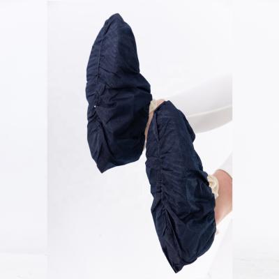 China Wholesale Disposable Shoe Cover High Quality Anti-Dust Non-woven Non-woven Shoe Cover Medical Care for sale