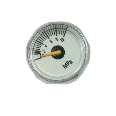 China Accurate Mini Air Gun Pressure Gauge Valve High Pressure Gauge for sale