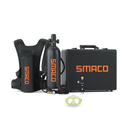 China NEW SMACO 2L S700Pro Set High Airflow Oxygen Tank Up To 25-30 Minutes Dive High Volume Scuba System Diving Equipment Kit for sale