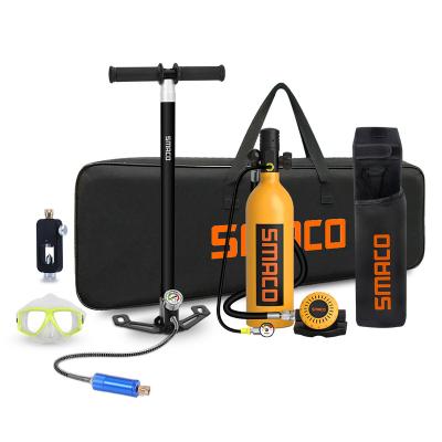 China Swimming& SMACO Scuba S400pro Mini Scuba Diving Tank Equipment Model Underwater Sport S400 pro 10 1L Rise Cylinder Air Diving Tank (s400pro) for sale