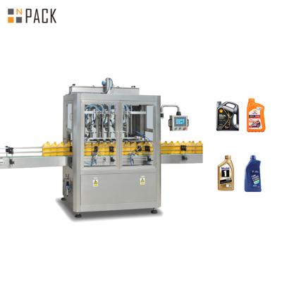 China Automatic Food Npack Bottle Engine Oil Filling Machine With Touch Screen for sale