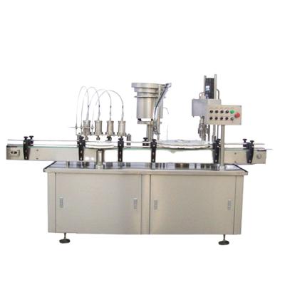 China Energy Saving High Speed ​​Automatic Food Npack Piston 10ml 60ml Essential Oil Filling And Capping Machine for sale