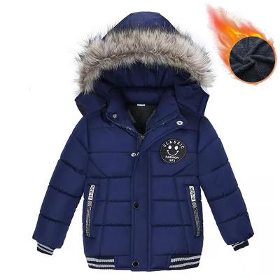 China LZH Hooded Toddler Baby Boy Winter Warm Kids Viable Jackets Down Coats Outerwear Children Clothing for sale