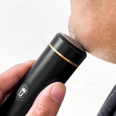 China Portable Car Pocket Aluminum Shaver Hair Removal Devices Straighten Lip Shaver Beard Grooming Kit Facial Hair Removal Device for sale