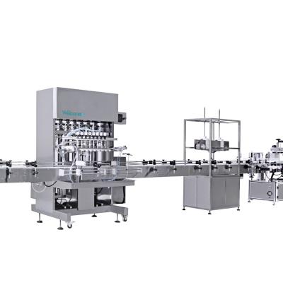 China New hot automatic medical liquid pharmaceutical beverage filling machine syrup solution filling machine by quality supplier for sale