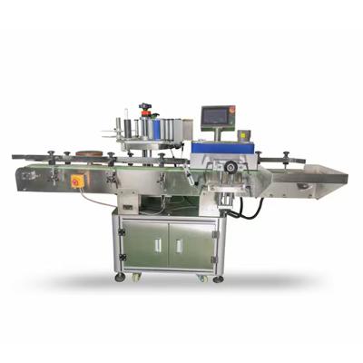 China CLOTHING Fully Automatic Flat Labeling Machine Manual Bottle Labeling Machine For Bottle for sale