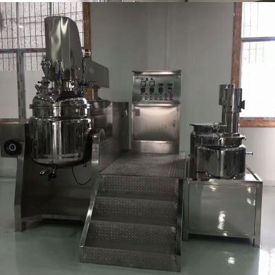 China 10 l viscous liquid homogenizer and emulsifier for e drink emulsifier glass 481vacuum for sale