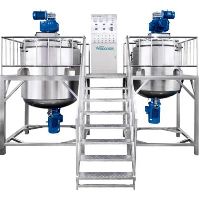 China 500L Liquid High Shear Industrial Mixer Tank Machine Liquid Mixing Machine for sale