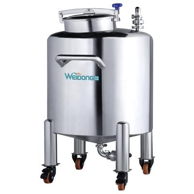 China Mobile Hotels Biotechnology Weidong 500L Sealed Storage Tank Factory Price for sale