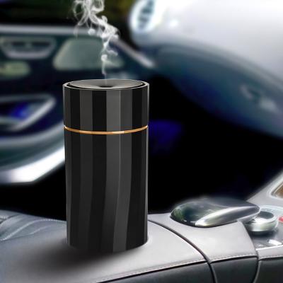 China 5V USB Rechargeable Battery Operated Car Diffuser Ultrasonic Car Air Humidifier for sale