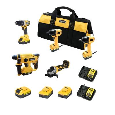 China Repairing Combo Kit Quality Ready To Ship SALES FOR NEW DeWalts Max_20-v Lithium 5-Tool Cordless Combos Kits for sale