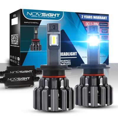 China Red copper + aluminum alloy Novsight/nighteye A397-F03 70w 15000lm lux 9006 hb4 H4 H7 truck led headlight 9005 hb3 LED bulb car H11 led headlights for sale