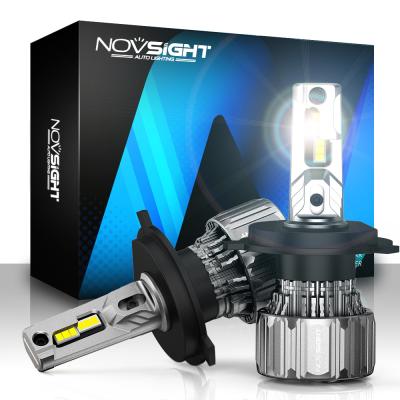 China Extreme heat dissipation design Novsight N50 h7 led canbus h4 car bulb car universal led headlight k5 35W 7500lumen 880 881 h11 led bulb for vehicles for sale