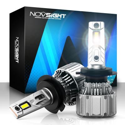 China Extreme heat dissipation design Novsight N50 70W 15000lumen auto lighting system led kits mini car bulbs 9005 9006 h13 h11 h7 motorcycle led auto headlight for sale