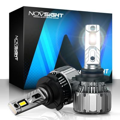 China Extreme Heat Dissipation Design Novsight Auto Lighting Led Bulb Replacement N50 15000Lm 70W H4 H7 H11 Automotive HID/Halogen Led Kits Led Headlight Bulb for sale