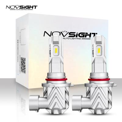 China New Novsight A500-N35 auto parts motorcycle all-in-one car led headlight bulbs 6000k 50W h1 h4 h7 9005 hb3 hb4 led bulb headlight 9006 for sale