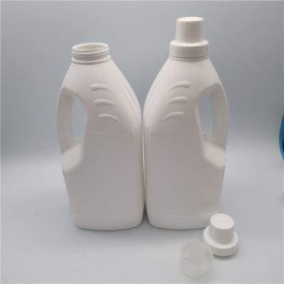 China Household Products 2L Fashion Design 100oz HDPE Laundry Empty Bottle Liquid Detergent Bottle Washing Agent for sale