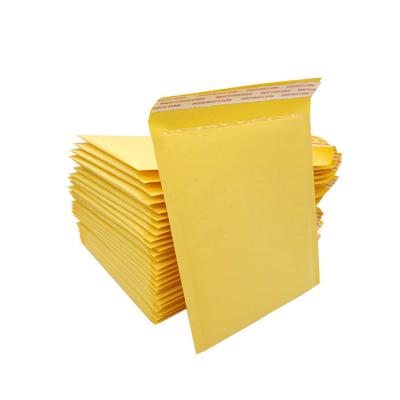 China Delivery Package Kraft Paper Self Adhesive Bubble Bag Padded Mailers Envelopes Custom Print for sale