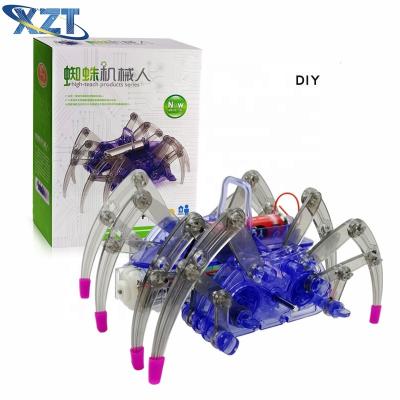 China Toy Lowest Price Battery Operated With High Quality Education DIY Toy Spider Robot Kit for sale