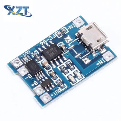 China 18650 lithium battery protection 3.7V 3.6V 4.2V lithium battery charging board 1A 26*17mm for sale