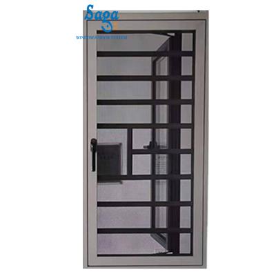 China Aluminum Folding Saga Windows (Customized Products\Sound Insulation\Energy Saving Products) Screen for sale