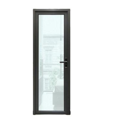 China Low-E Aluminum Glass Sound Insulation Saga Balcony Casement Glass Doors for sale