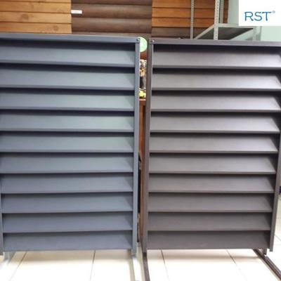 China Modern Canopy Accessories Aluminum Frame Universal Easy Assembled Horizontal Shutters for sale