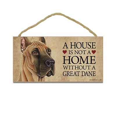 China Europe Home Accessories Door Signs Hotel Home Pet Signs Wooden Door Hanger Sign for sale