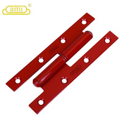 China Industrial Door H Type Deposit Door Fittings Screws Wood Hinge for sale