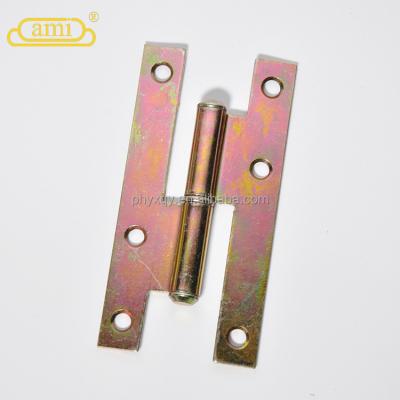 China Material Style Of The Suitable Iron H Remove Wooden Door Hinge for sale