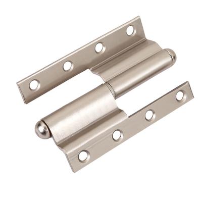 China Industrial Bending Type Iron Door Hinges / Window Hinges for sale