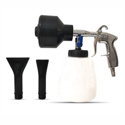 China High Quality Car Tool Air Pressure Spray Gun Cleaning Car Washing Pistola 2 in 1 Dust Removal Tornado Gun for Car Interior for sale