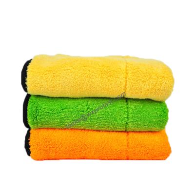 China High Quality Microfiber Microfiber Car Detailing Microfiber Towel For Car Cleaning Cloths 840gsm 45x38cm for sale