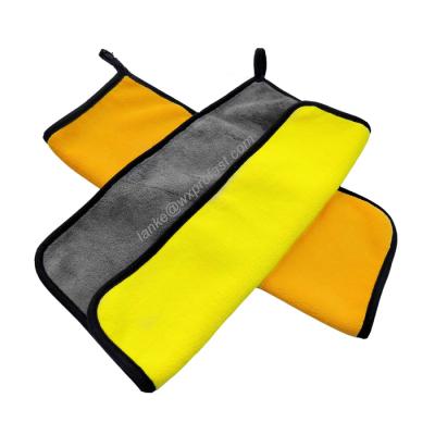 China High Quality 30*40cm 800gsm Microfiber Microfiber Cleaning Cloth Quick Dry Car Cleaning Cloth Car Wash/Microfiber Towel for sale