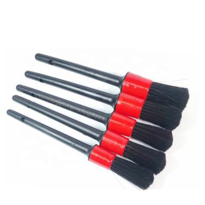 China For Car Auto Care Auto Care Handle Deduster Brush Auto Wash Interior Hot Selling Plastic Wheel Sweep PP Synthetic Bristle Detailing Brush for sale