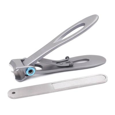 China Durable 15mm Wide Jaw Opening Nail Clipper Set Elders Adults Thick Finger Nail Stainless Steel Hard Nail Cutter Clipper for sale