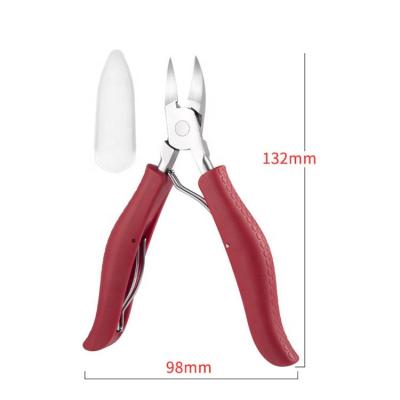 China Best Price Durable Stainless Steel Cuticle Nipper Ingrown Nail Clippers Dead Skin Remover Cuticle Pusher Set for sale