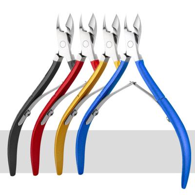 China Durable Factory Price Stainless Steel Nail Cuticle Scissors Dead Skin Trimmer Manicure Pedicure Tools ODM/OEM Customization for sale