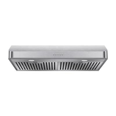 China 900mm Stainless Steel Extractors Commercial Wall Mounted Automatic Clean Cooker Hood for sale