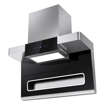 China Factory Direct Supply Zhongshan Side Suction India Wall Mount Kitchen Extractor Modern Range Hood for sale