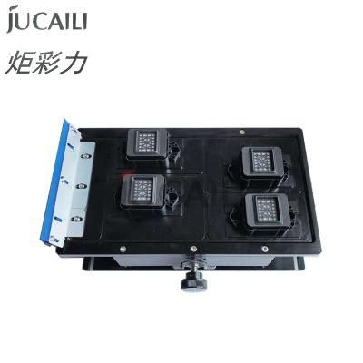 China Automatic Print Shops Jucaili Stable 4 Heads Capping Station For xp600 Printhead Pump Assembly Motor Sole Lifting Cleaning Station Ink Stack for sale