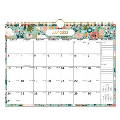 China Custom Logo Printing 2023 Diary Habit Tracking Calendar Personalized Goal Spiral Planner Habit Tracker for sale