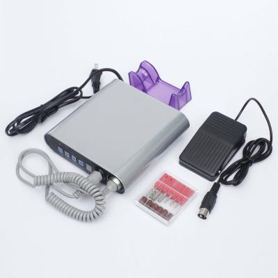 China Thinnest Electric Manicure Drill , Nail Polishing Machine With Foot Pedal for sale