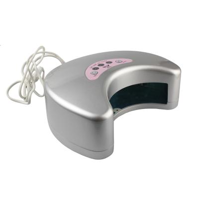 China Professional Healthy 12w UV OR LED Nail Lamp With Moon Shape Style 110-240v for sale