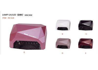 China Powerful 36 Watt LED CCFL UV Lamp Professional Nail Dryer 110V - 220V for sale