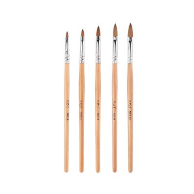 China Wooden handle Manicure Nail Brush Durable Painting for Acrylic Nail for sale