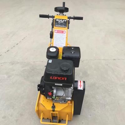 China Diesel Road Construction Milling Machine Floor Grinder Traffic Refurbished Hand Push Sidewalk Cement Removal Tool Qk-250 for sale