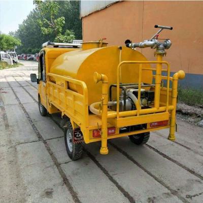 China New Energy High Efficiency Electric Four Wheel Sprinkler Machine Vehicle Mounted Mobile Suction Sprinkler Equipment 3500*1300*1500mm for sale