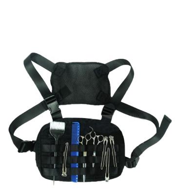 China Wholesale Handy Index Barber Backpack Hairdresser Backpack Hairdresser Tool Bag Backpack With Slot for sale